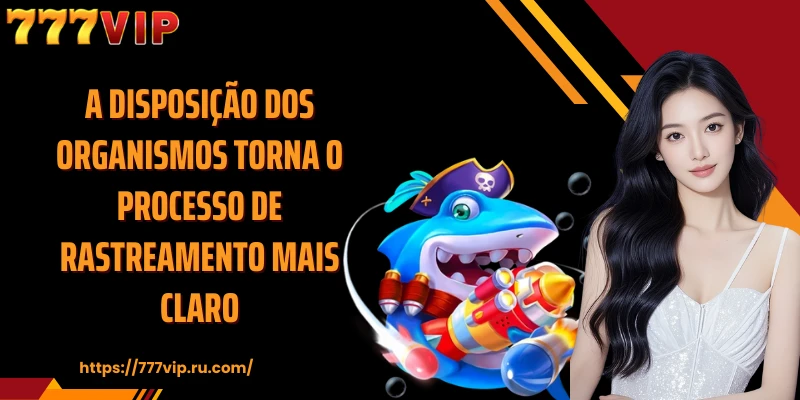 A disposição dos organismos torna o processo de rastreamento mais claro