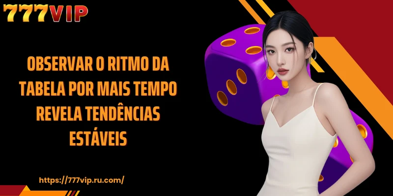 Observar o ritmo da tabela por mais tempo revela tendências estáveis